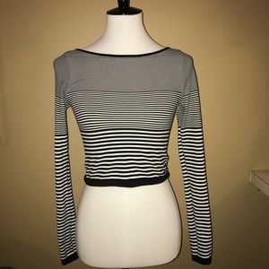 Bebe spandex crop top